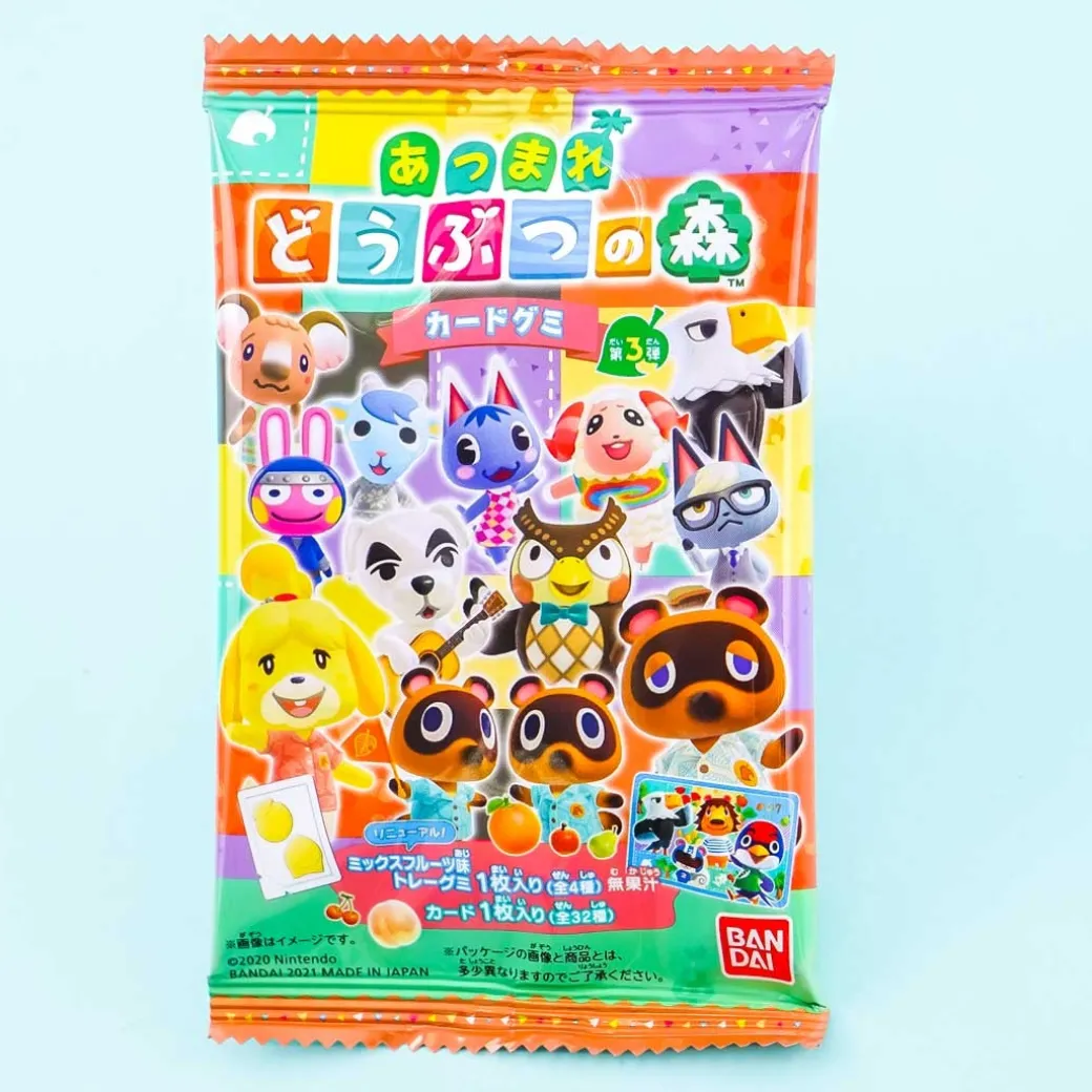 Animal Crossing Vol.3 Gummy Candy & Card Set