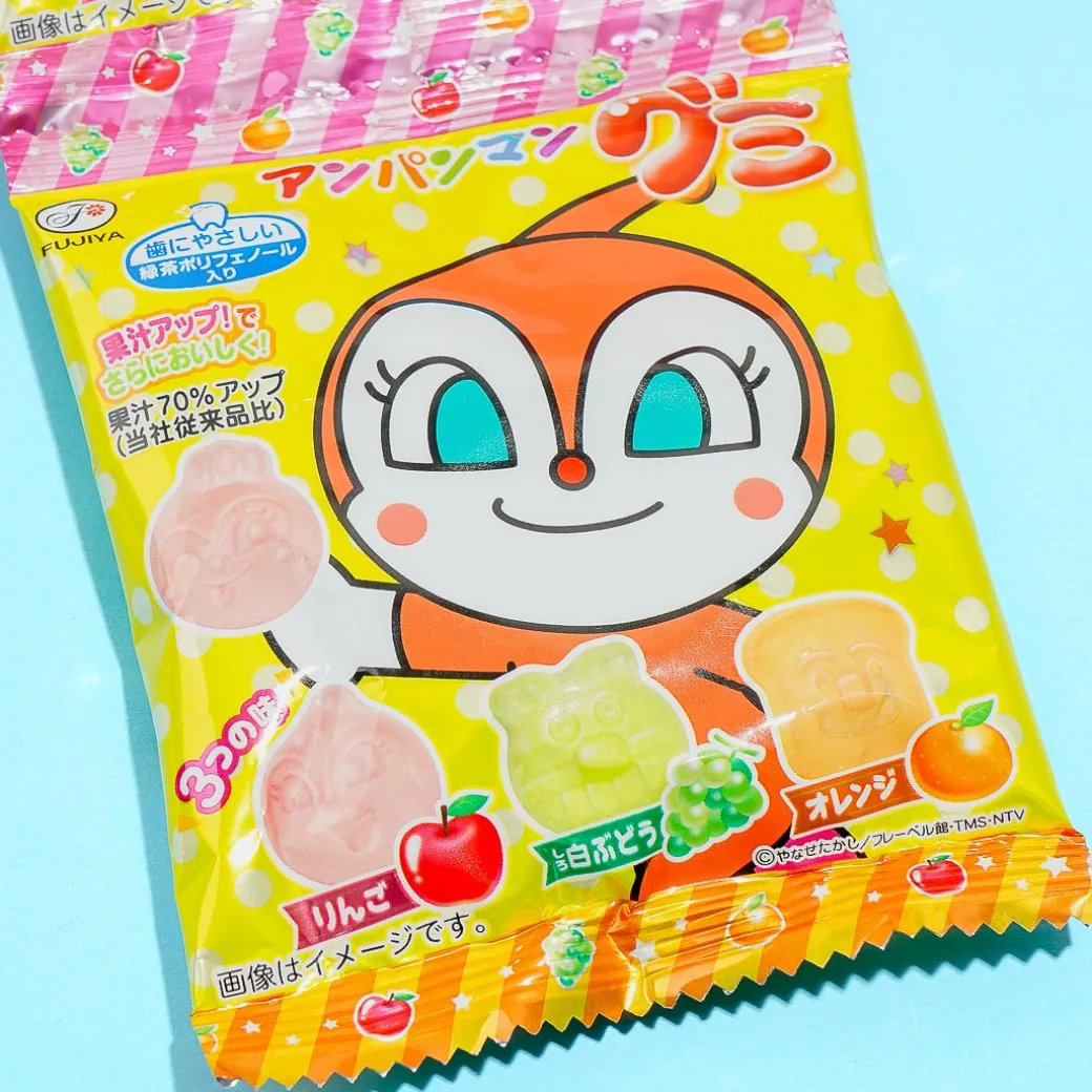 Anpanman 4 Gummy Candy Mini Pack - 4 pcs