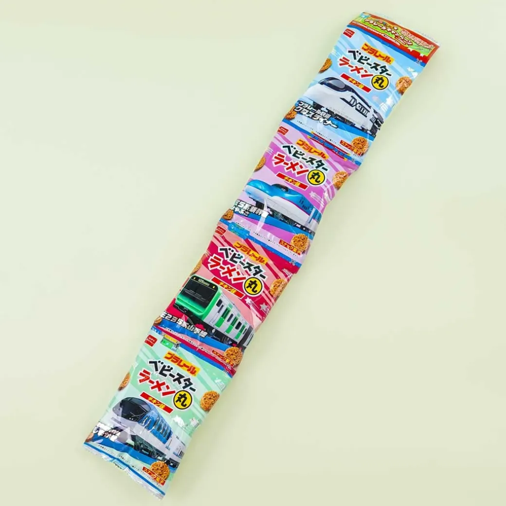 Baby Star x TOMY Plarail Chicken Ramen Snack Set - 4 pcs