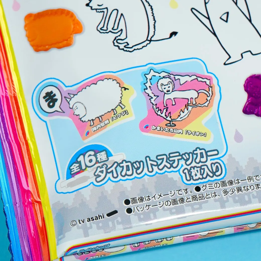 Bandai Ame Talk! Artless Comedian Gummies with Sticker