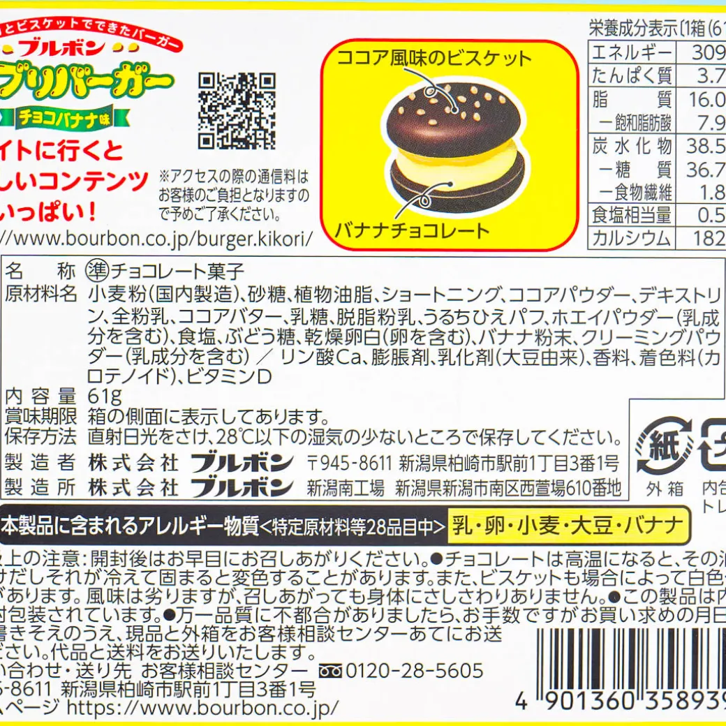 Bourbon Every Burger Mini Biscuit Sandwiches - Choco Banana