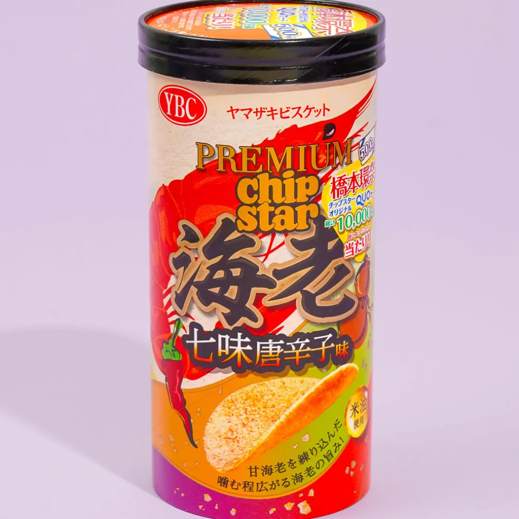 Chip Star Premium Potato Chips - Shrimp Shichimi Togarashi