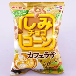 Ginbis Shimi Corn Stars - Cafe Latte