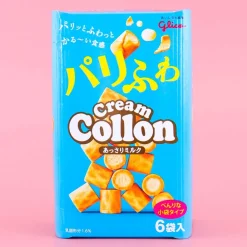 Glico Collon Biscuit Roll - Milk