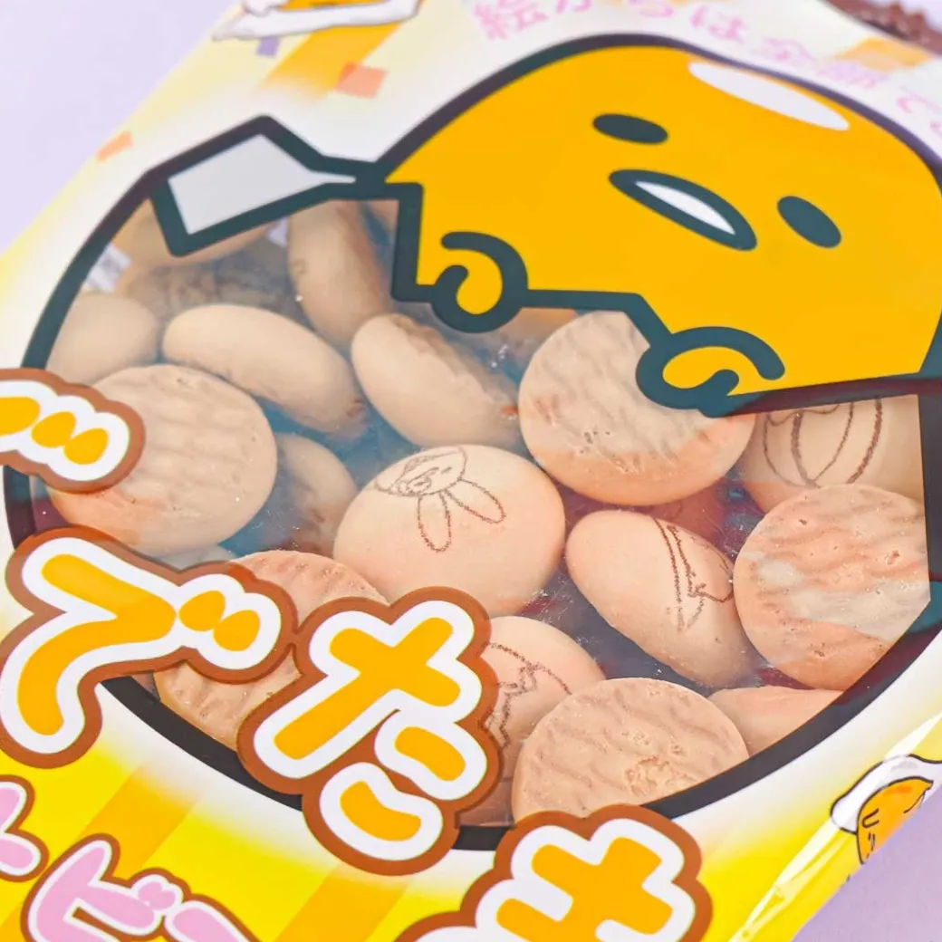 Gudetama Character Biscuits - Custard