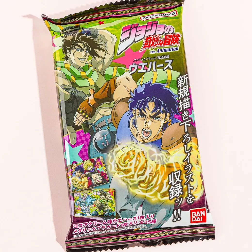 JoJo's Bizarre Adventure Phantom Blood & Battle Tendency Wafer With Card