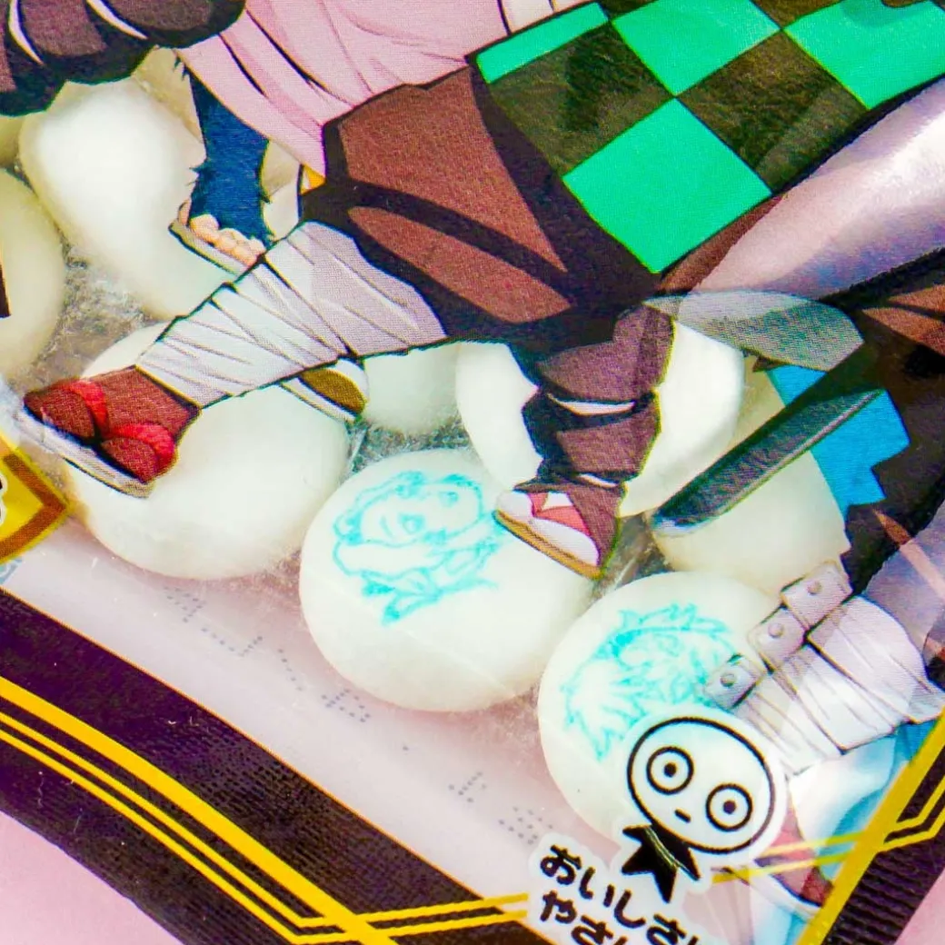 Kimetsu No Yaiba e-ma Throat Candy - White Grape
