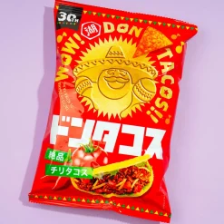 Koikeya Don Tacos Tortilla Chips - Exquisite Chili Tacos