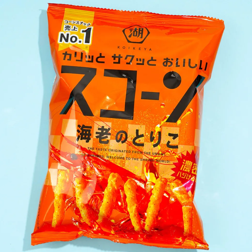 Koikeya Scone Corn Snacks - Shrimp