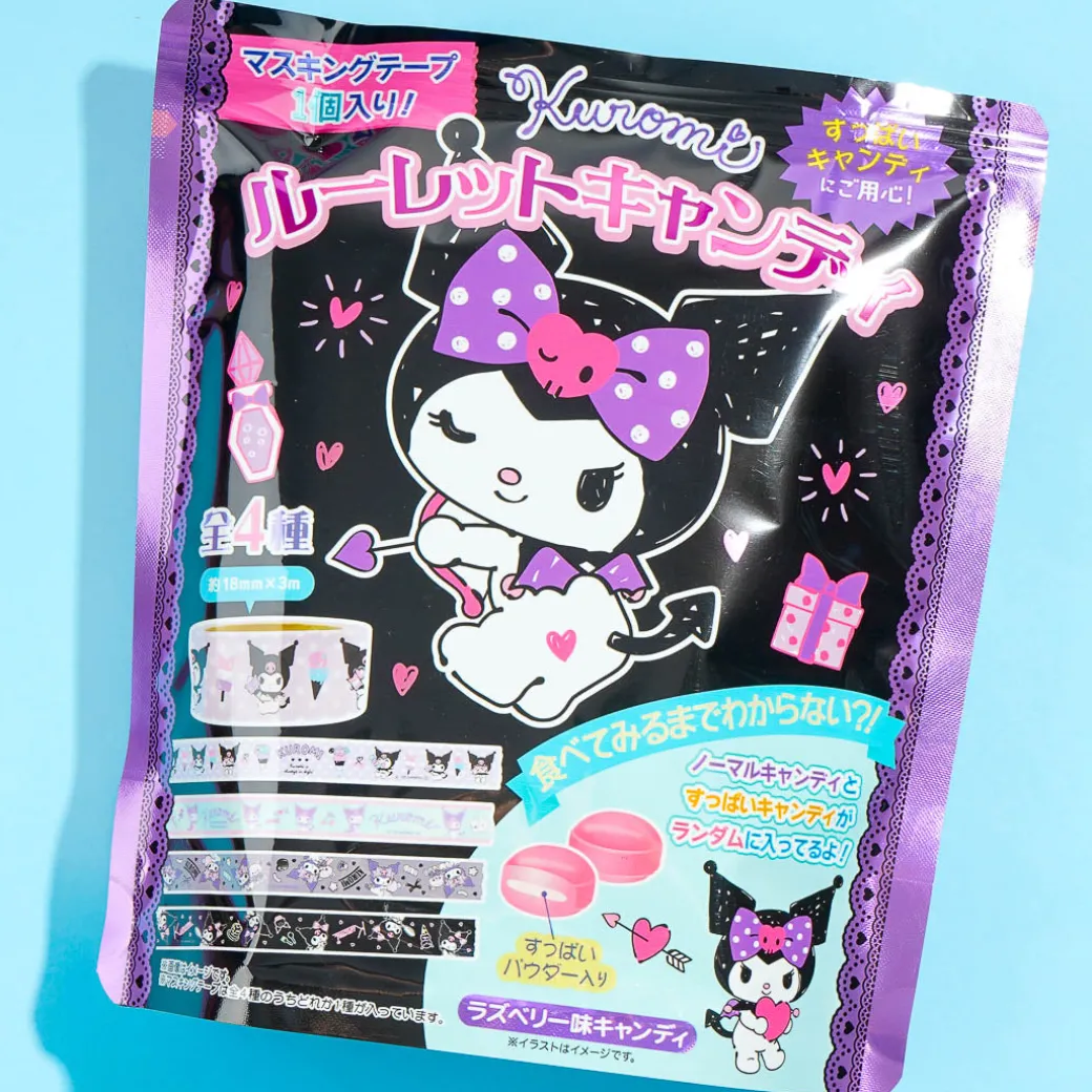 Kuromi Roulette Candy With Masking Tape