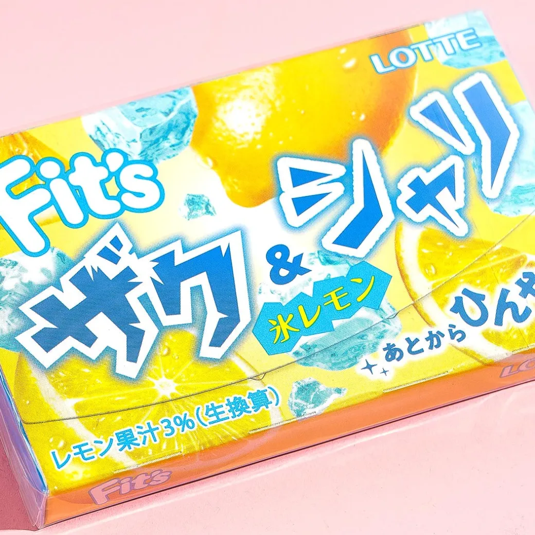 Lotte Fit's Gum - Icy Lemon