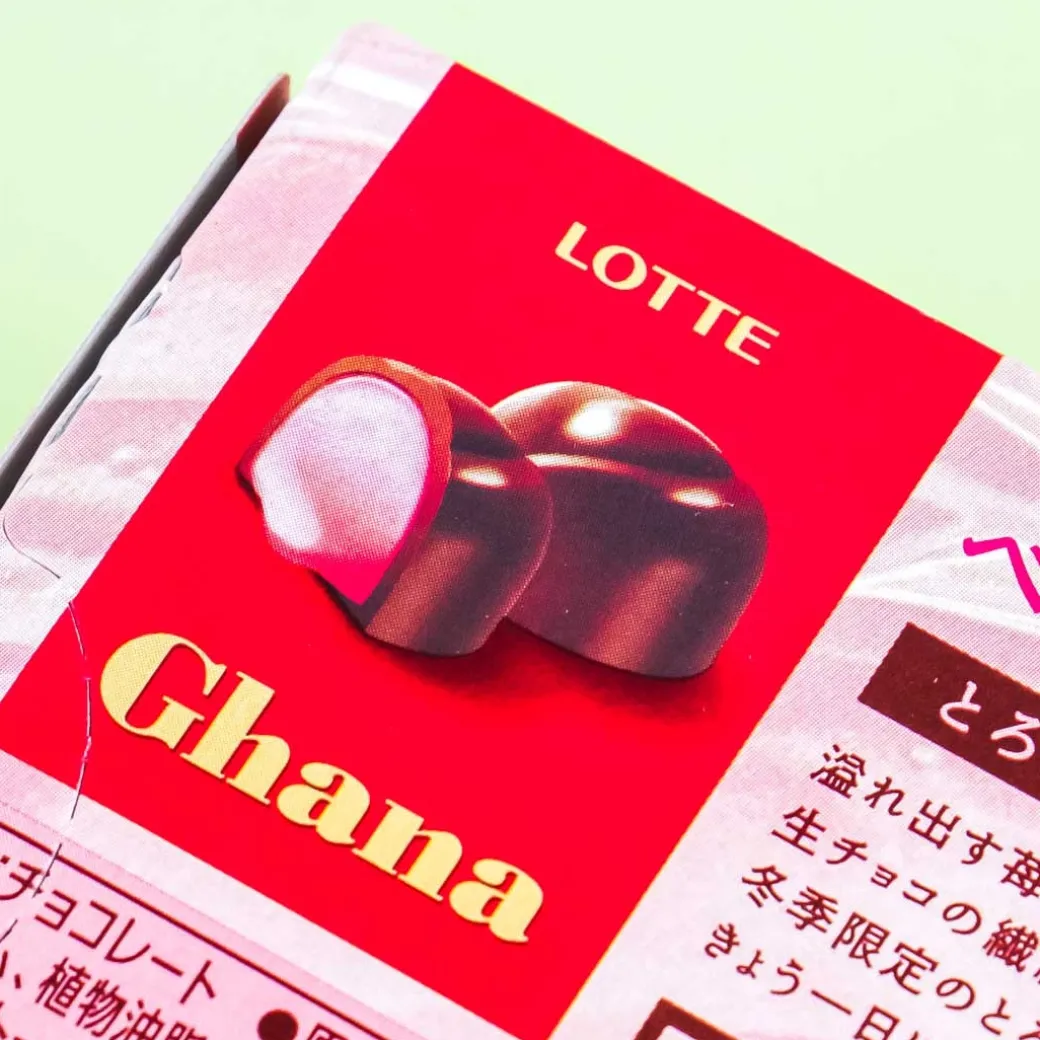 Lotte Ghana Raw Chocolate - Berries