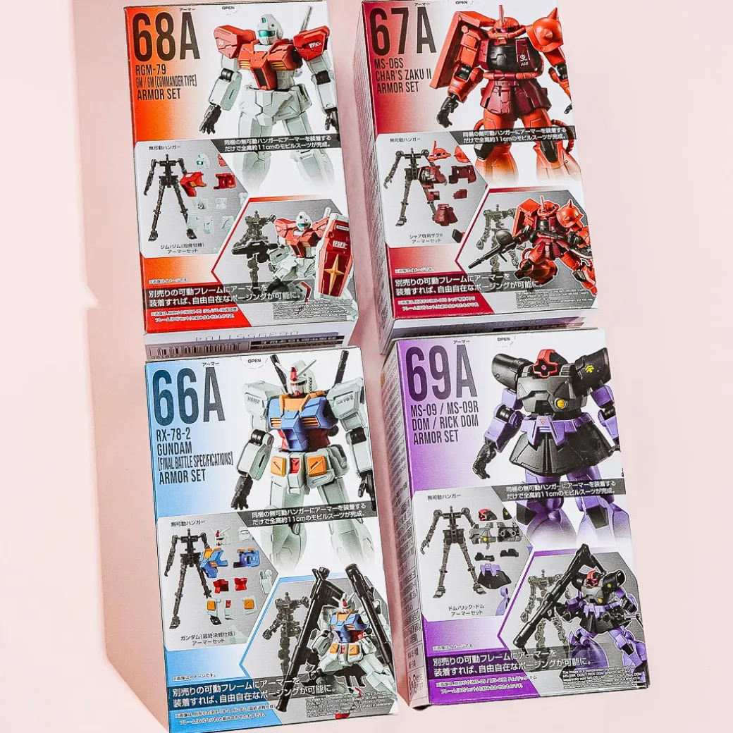 Mobile Suit GUNDAM G Frame FA U.C. 0079 Figure With Gum