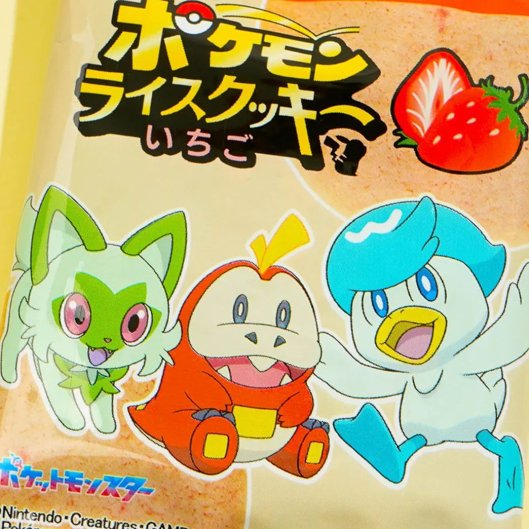 Pokemon Rice Cookies - Strawberry