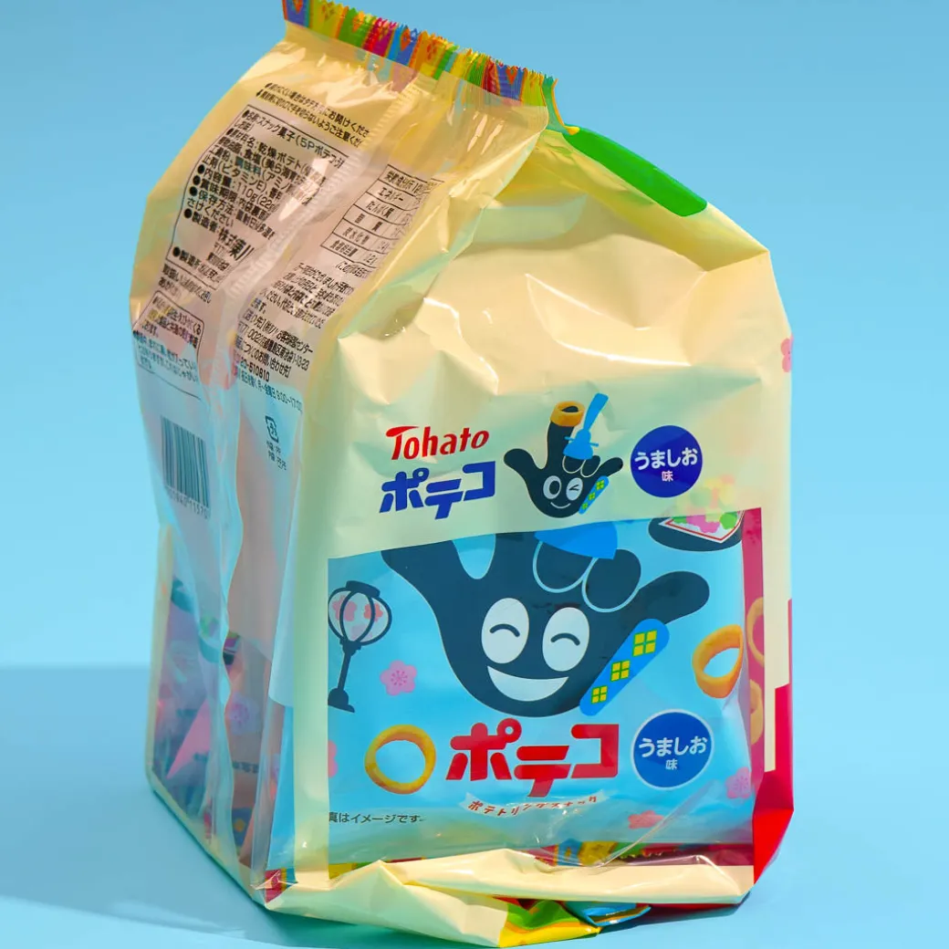 Poteco Hinamatsuri Potato Ring Snacks - Umashio
