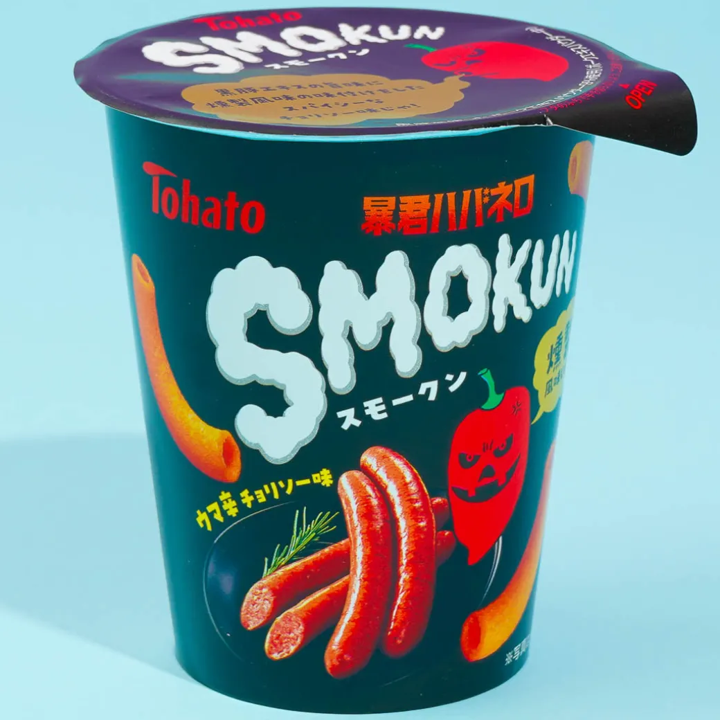 Tohato Tyrant Habanero Potato Rings Cup - Spicy Chorizo