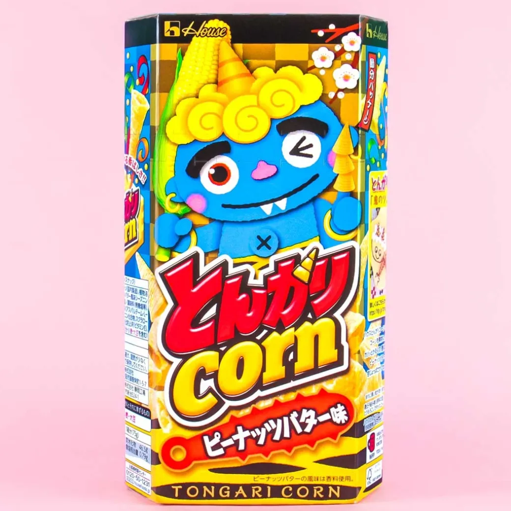 Tongari Corn Snacks - Peanut Butter